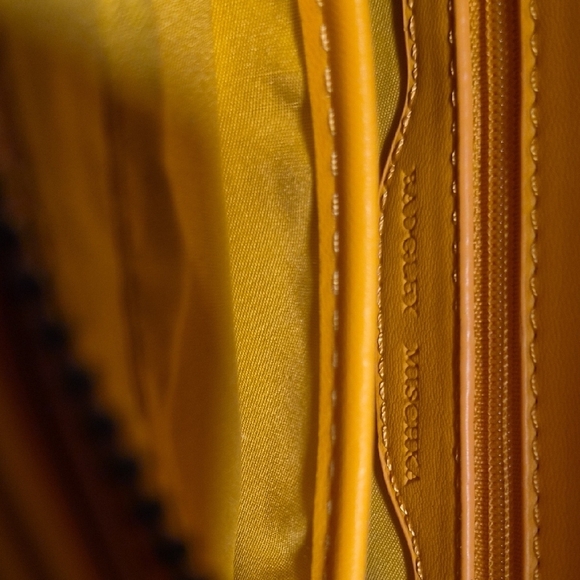 Badgley Mischka Bright Yellow Quilted Shoulder Bag - Picture 6 of 7